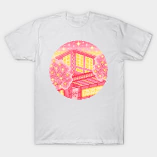 Japanese School Pixel Art T-Shirt